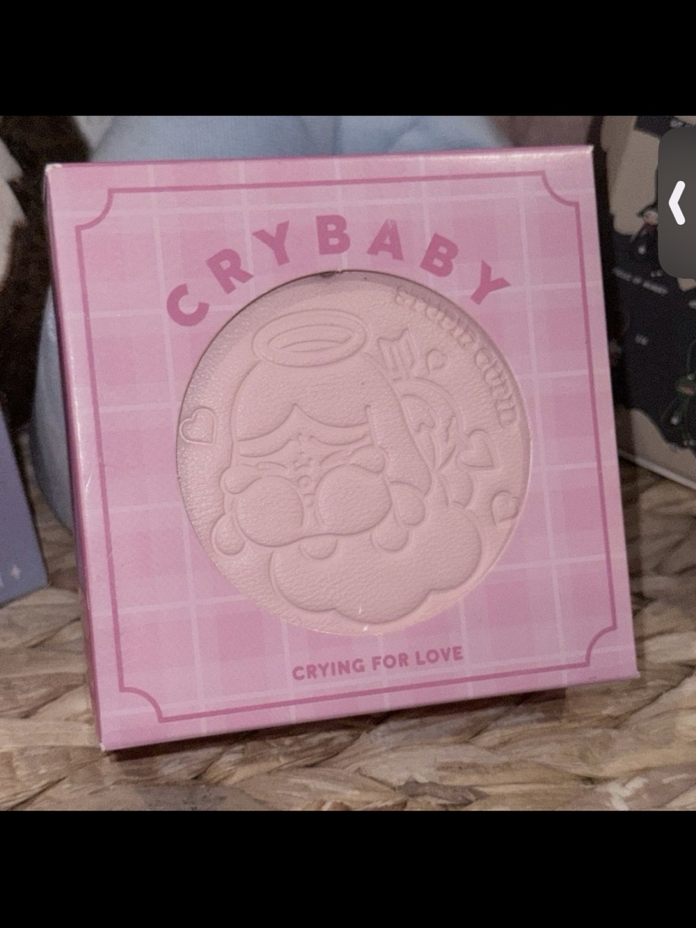 Pop Mart Crybaby “Crying for Love” Mirror Keychain ( RARE)